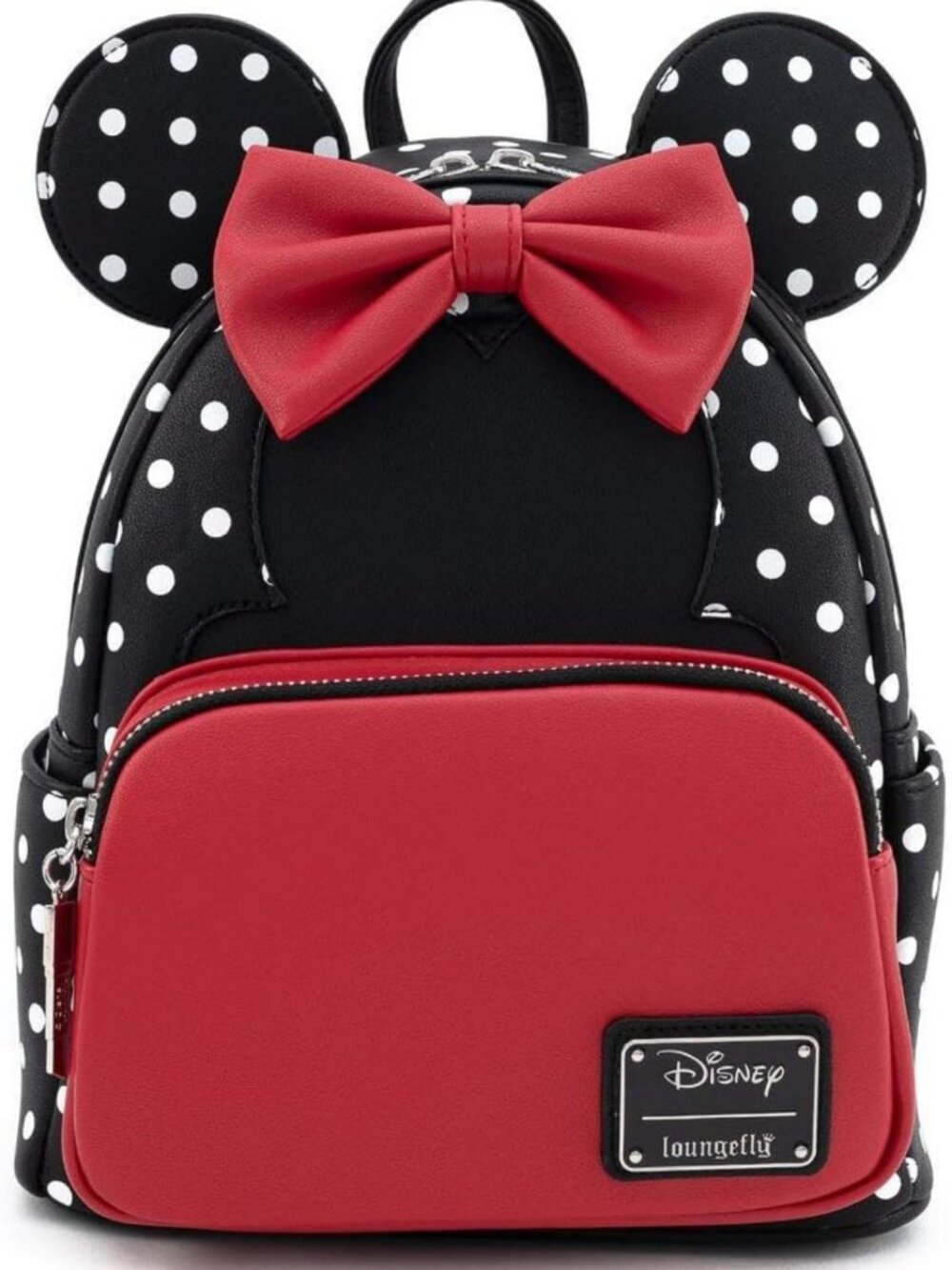 Chic Polka Dot Minnie Mouse Double Strap Shoulder Bag Purse for Women
